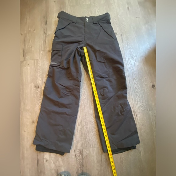 Men’s MARMOT Snowboard Pants, Black , size Medium - Picture 8 of 14